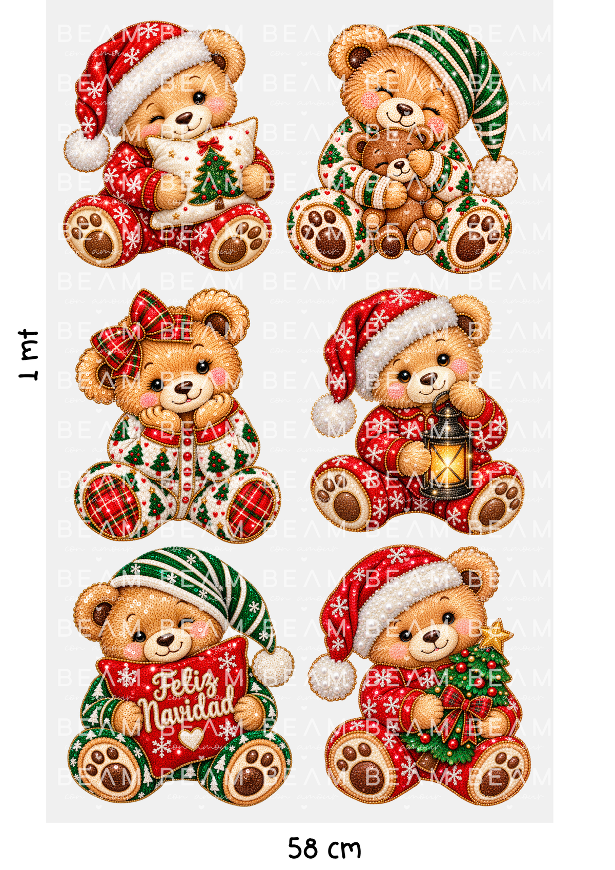 Ositos navideños