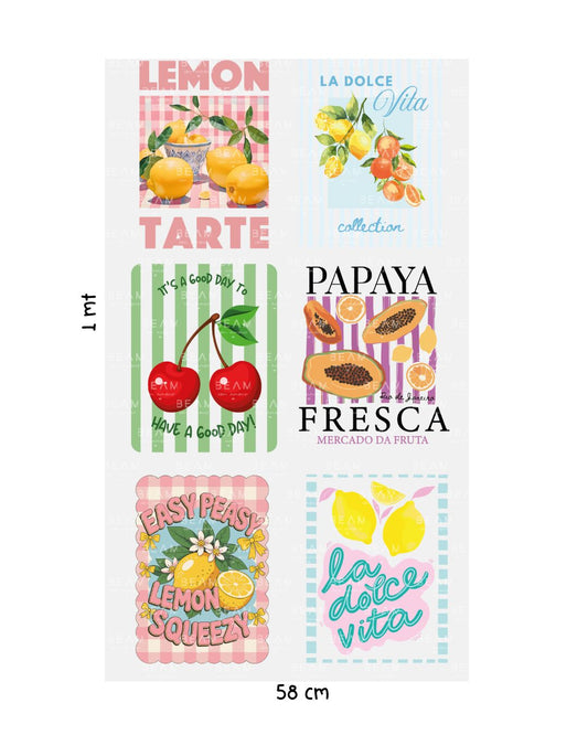 Impresión DTF Por Metro Tropical