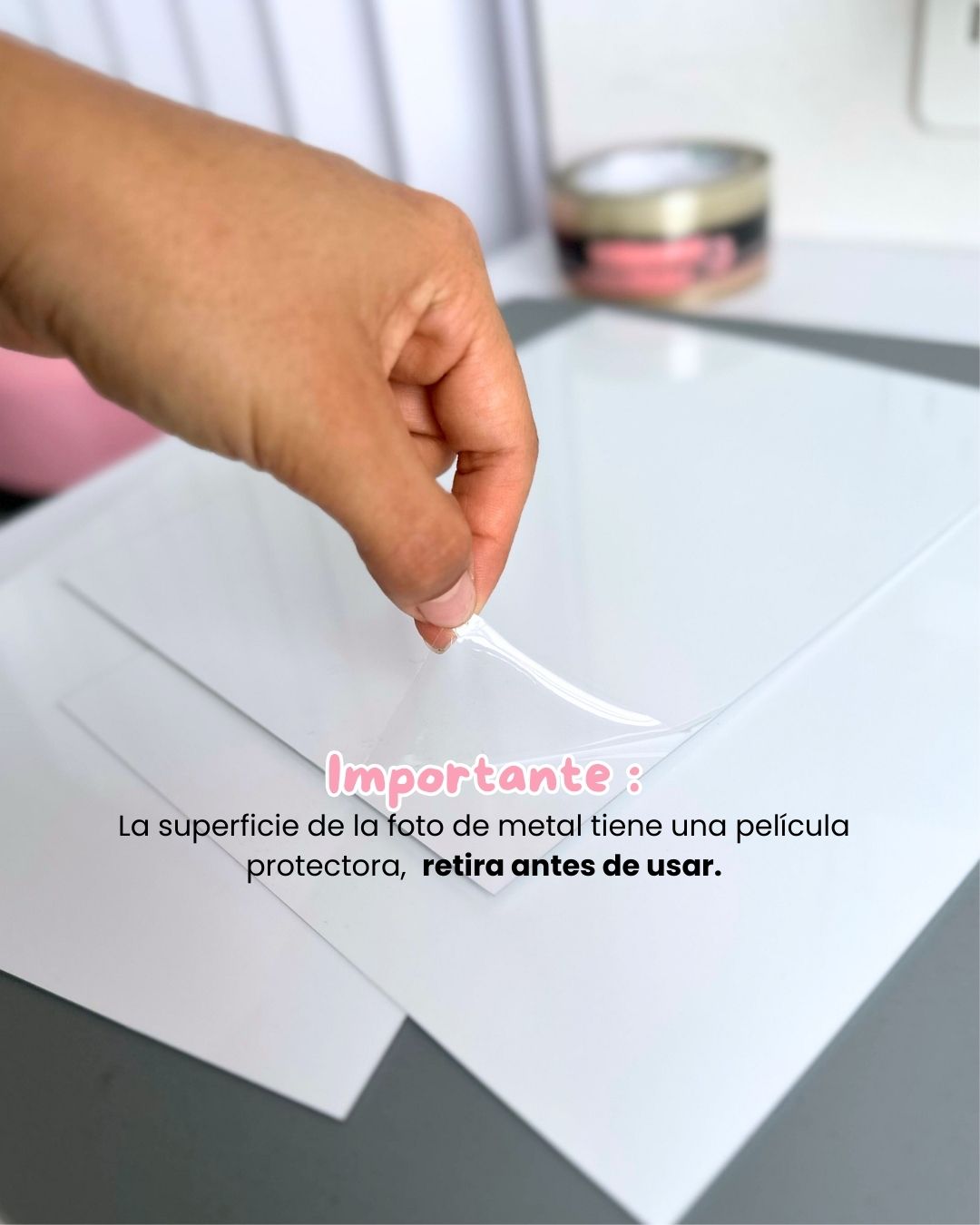 3 Láminas de Aluminio