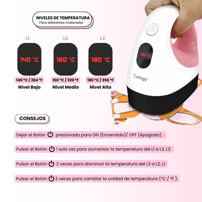 Termofijadora portátil mini