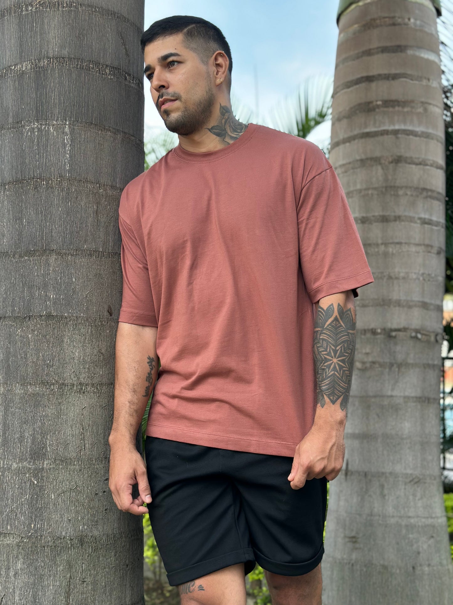 Oversize tela pesada