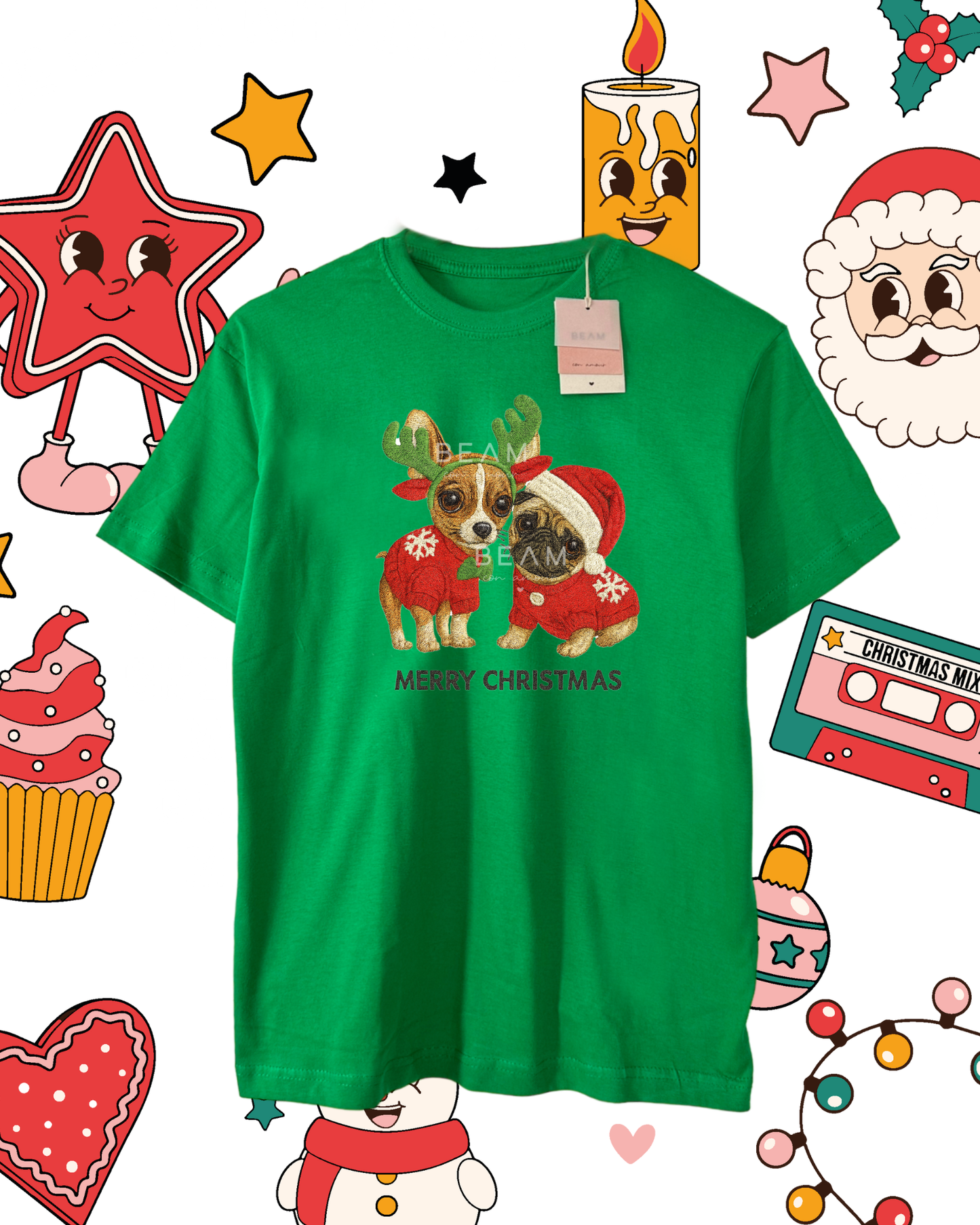 Colección Navidad Efecto Bordado