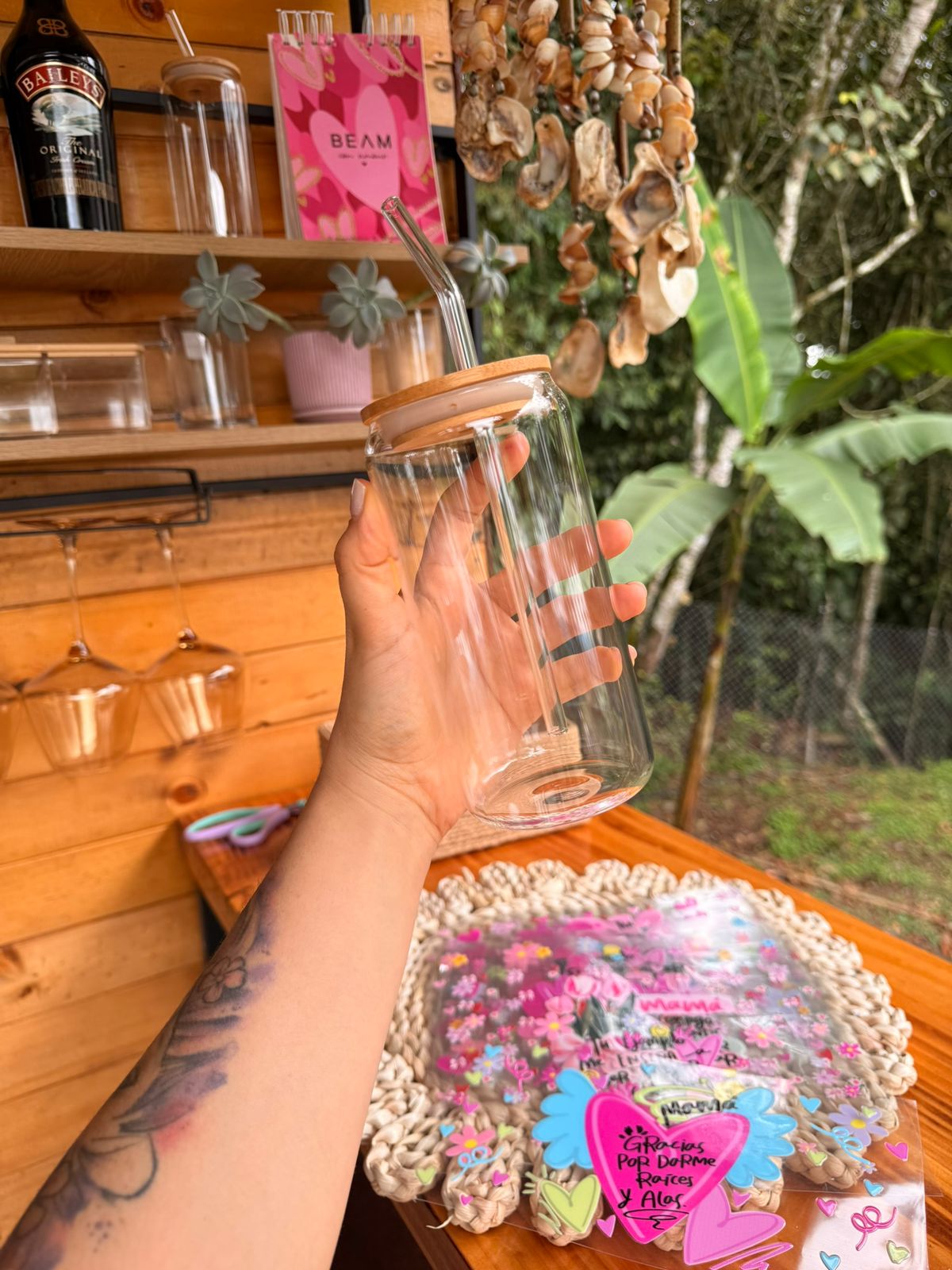 Vaso pitillo liso